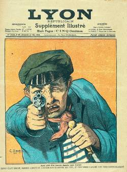 "Ayez pitié d'un pauvre apache sans travail", Lyon républicain illustré, 31 mai 1903