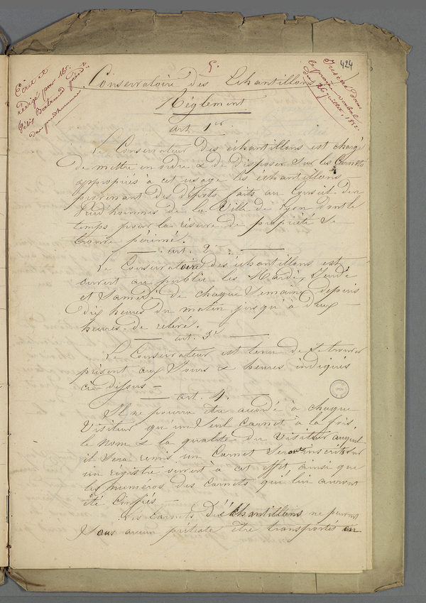 
						Affichage en mode lecture de la page
					