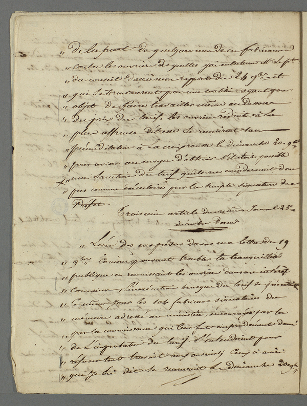 
						Affichage en mode lecture de la page
					