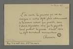 Billet de Pierre Charnier invitant les victimes de dégradations à conserver ces témoignages de la révolte d'avril 1834.