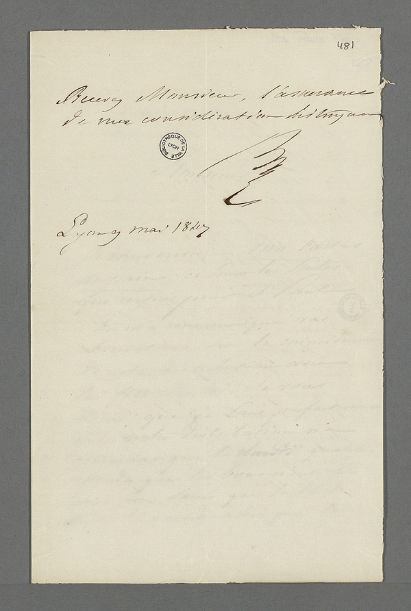 
						Affichage en mode lecture de la page
					