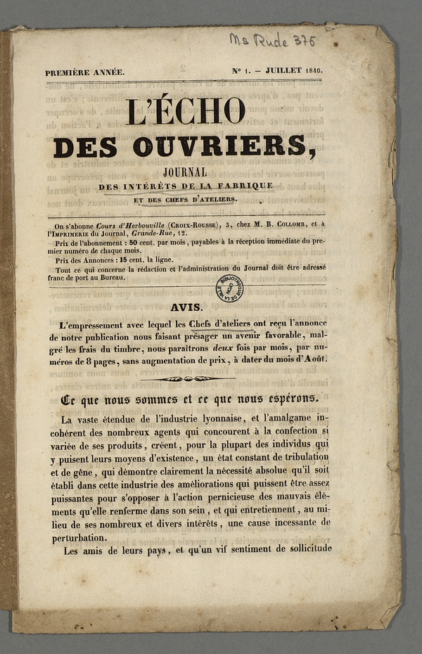 
						Affichage en mode lecture de la page
					