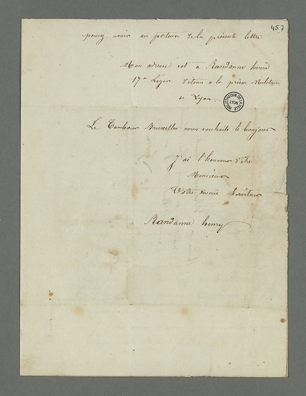 
						Affichage en mode lecture de la page
					