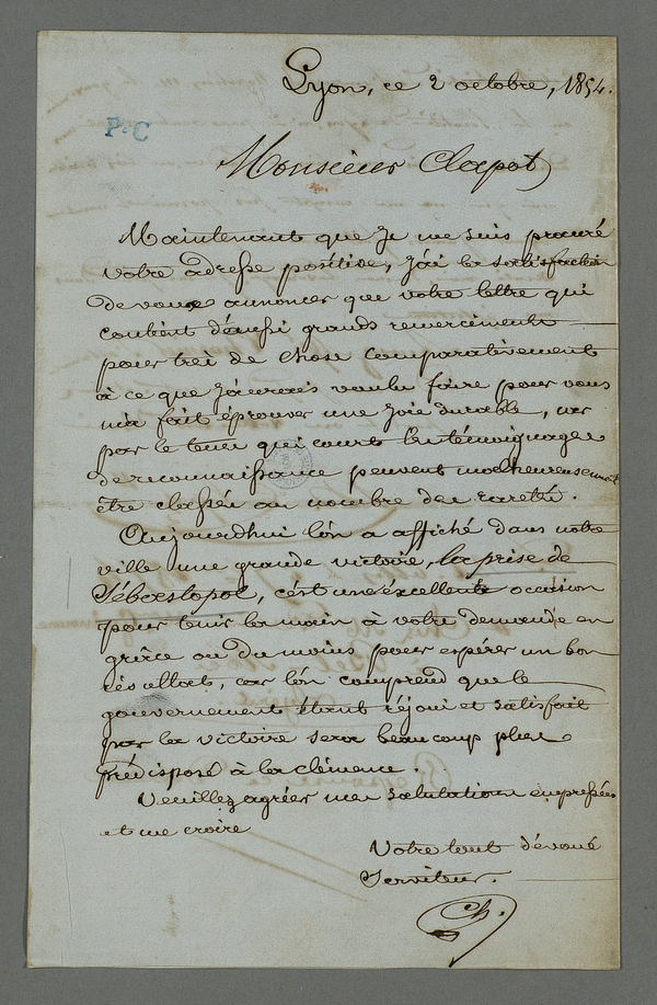 
						Affichage en mode lecture de la page
					