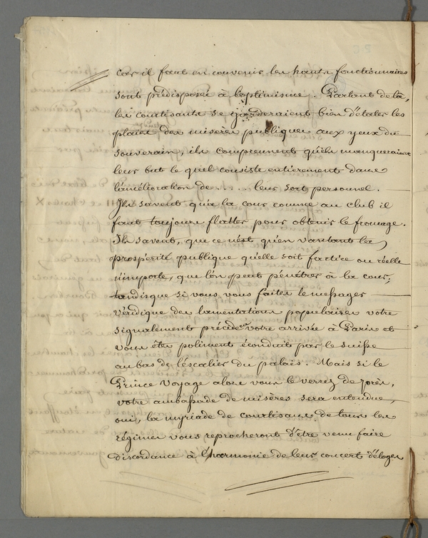 
						Affichage en mode lecture de la page
					