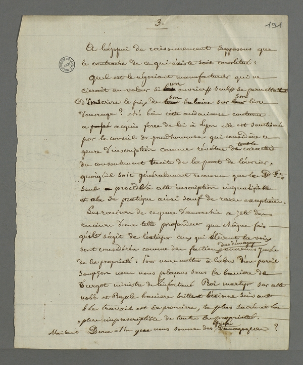 
						Affichage en mode lecture de la page
					