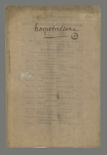 Annuaire des membres de l'association des hospitaliers.