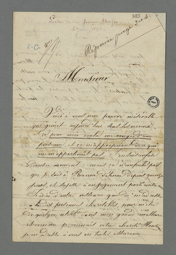 
						Affichage en mode lecture de la page
					