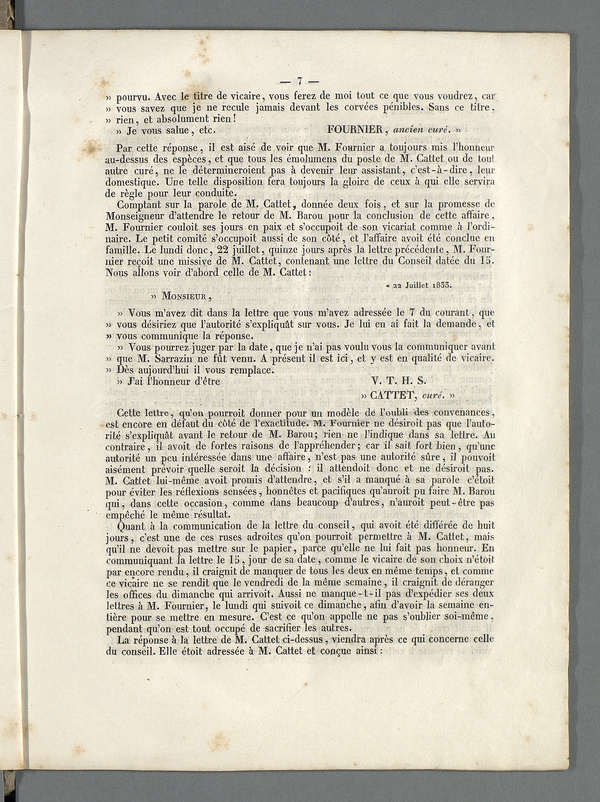 
						Affichage en mode lecture de la page
					