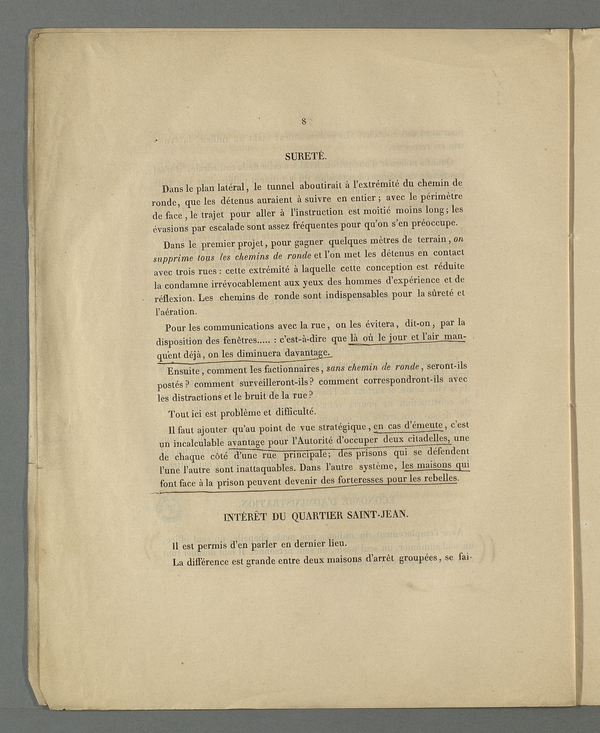 
						Affichage en mode lecture de la page
					