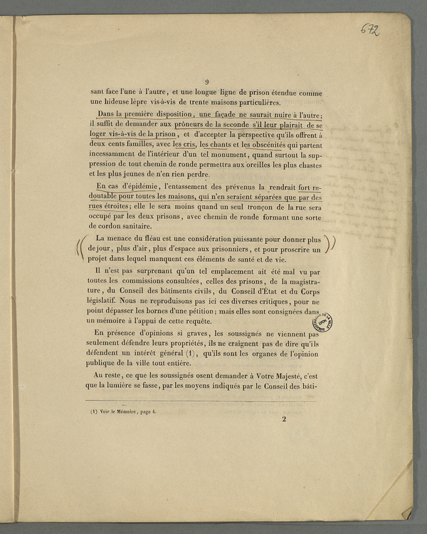 
						Affichage en mode lecture de la page
					