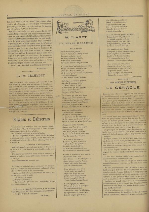 
						Affichage en mode lecture de la page
					