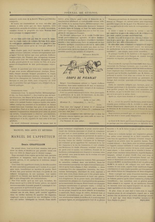 
						Affichage en mode lecture de la page
					