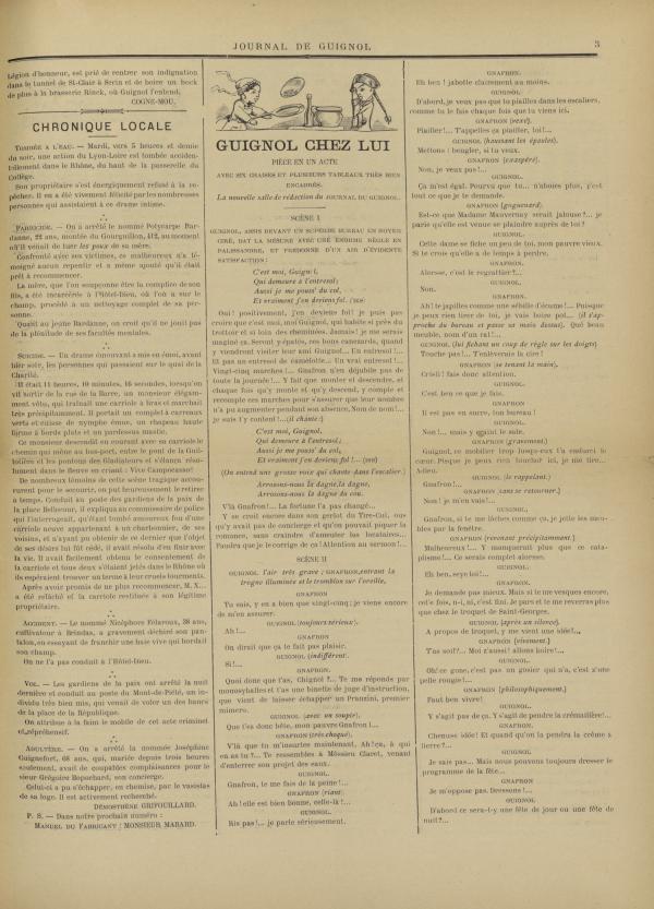 
						Affichage en mode lecture de la page
					