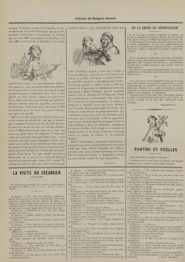 
						Affichage en mode lecture de la page
					