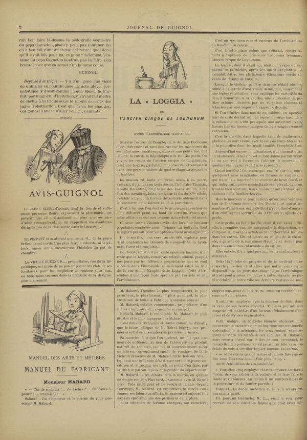 
						Affichage en mode lecture de la page
					