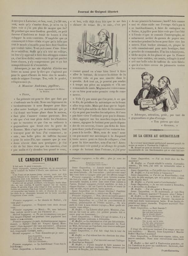 
						Affichage en mode lecture de la page
					