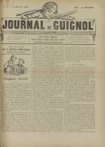 Le Journal de Guignol : illustré, politique, N°16, pp. 1