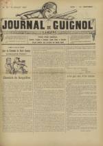 Le Journal de Guignol : illustré, politique, N°15, pp. 1