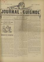 Le Journal de Guignol : illustré, politique, N°17, pp. 1