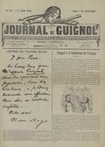 Le Journal de Guignol : illustré, politique, N°18, pp. 1