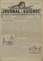 Le Journal de Guignol : illustré, politique, N°19, pp. 1