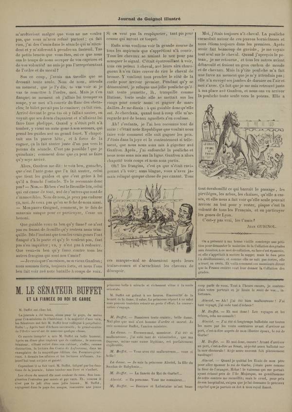 
						Affichage en mode lecture de la page
					