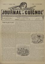 Le Journal de Guignol : illustré, politique, N°20