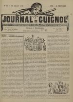 Le Journal de Guignol : illustré, politique, N°22, pp. 1