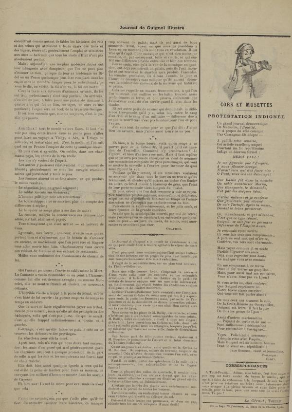 
						Affichage en mode lecture de la page
					