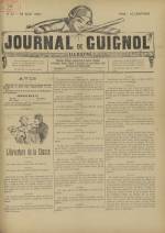 Le Journal de Guignol : illustré, politique, N°22, pp. 1