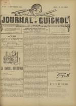 Le Journal de Guignol : illustré, politique, N°24, pp. 1