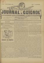 Le Journal de Guignol : illustré, politique, N°25, pp. 1