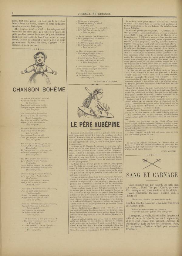 
						Affichage en mode lecture de la page
					