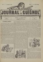 Le Journal de Guignol : illustré, politique, N°3, pp. 1