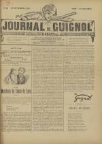 Le Journal de Guignol : illustré, politique, N°26, pp. 1