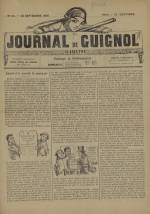 Le Journal de Guignol : illustré, politique, N°32, pp. 1