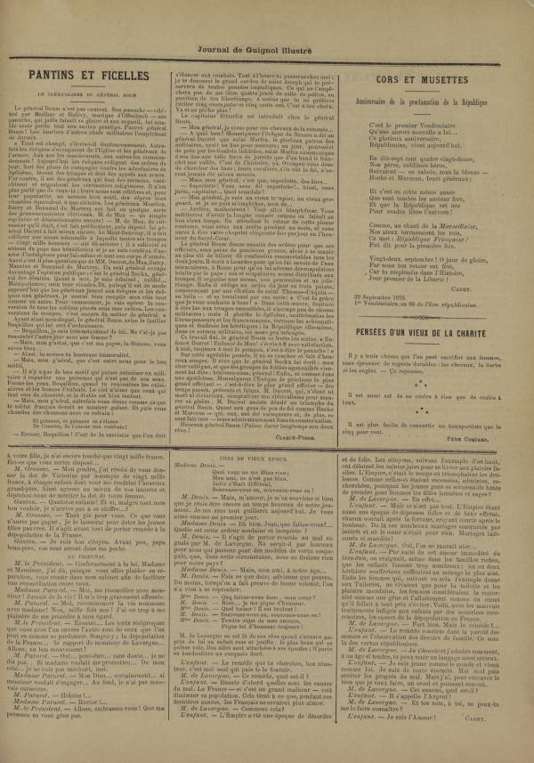 
						Affichage en mode lecture de la page
					