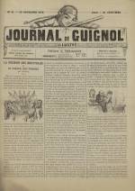 Le Journal de Guignol : illustré, politique, N°41, pp. 1