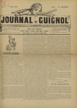 Le Journal de Guignol : illustré, politique, N°6, pp. 1