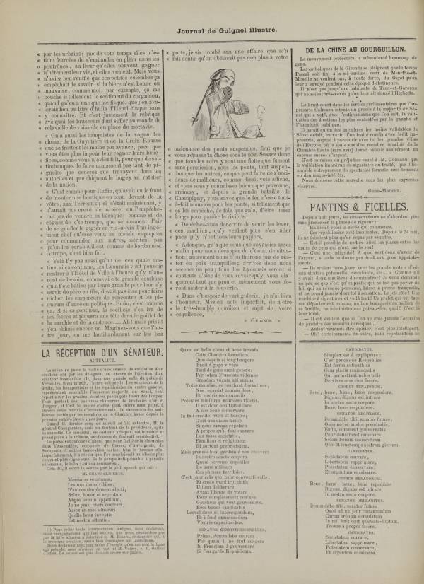 
						Affichage en mode lecture de la page
					