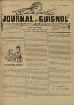 Le Journal de Guignol : illustré, politique, N°7, pp. 1