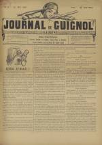 Le Journal de Guignol : illustré, politique, N°8, pp. 1