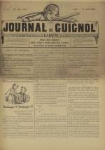 Le Journal de Guignol : illustré, politique, N°9, pp. 1