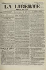 La Liberté : journal de Lyon, N°115