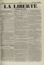 La Liberté : journal de Lyon, N°143, pp. 1