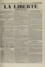 La Liberté : journal de Lyon, N°145, pp. 1