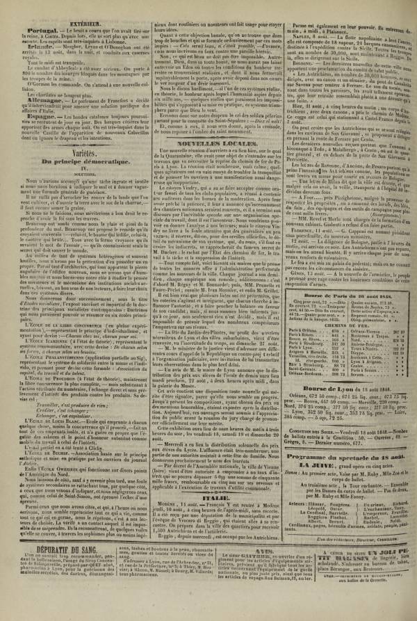 
						Affichage en mode lecture de la page
					