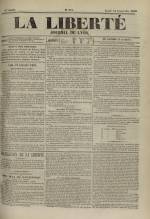 La Liberté : journal de Lyon, N°173, pp. 1