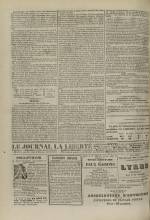 La Liberté : journal de Lyon, N°181, pp. 4